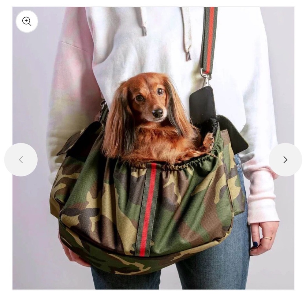 Camouflage Pet Carrier Bag